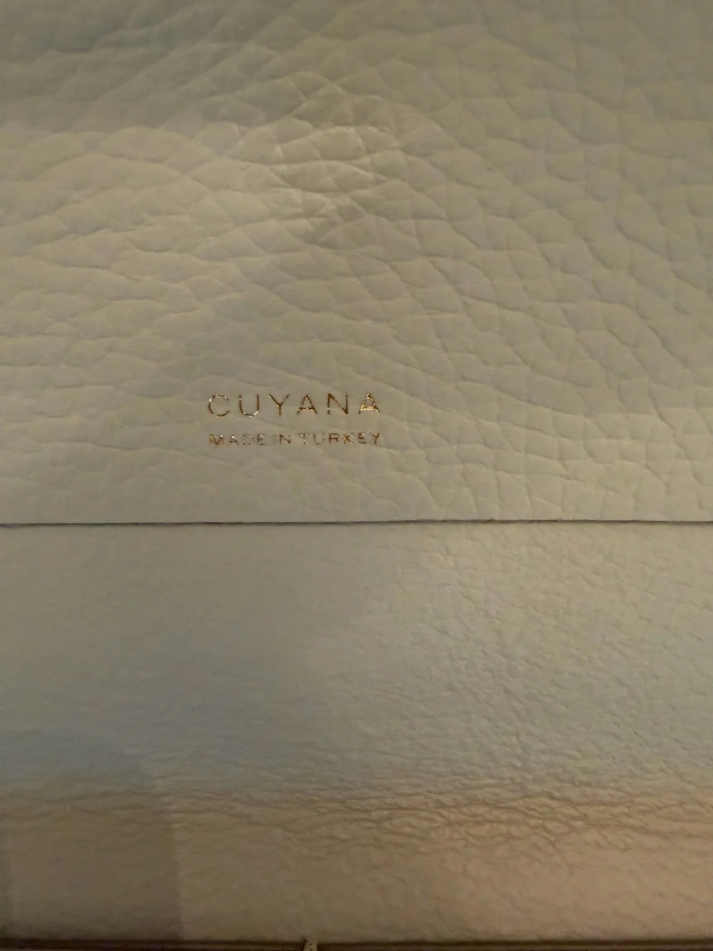 Cuyana Leather Laptop Sleeve in Grey